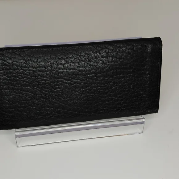 Burberry Vintage Long Slim Black Wallet - Picture 5 of 10
